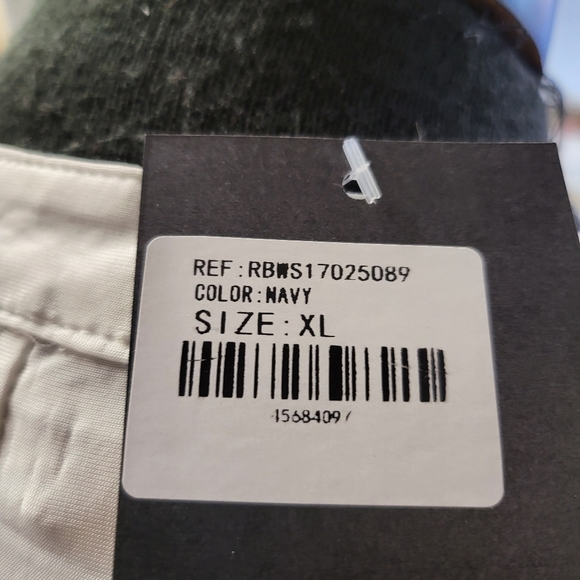 - NWT R&B collection, long tunic/dress, nevy/white, pockets, sz XL - Picture 12 of 12